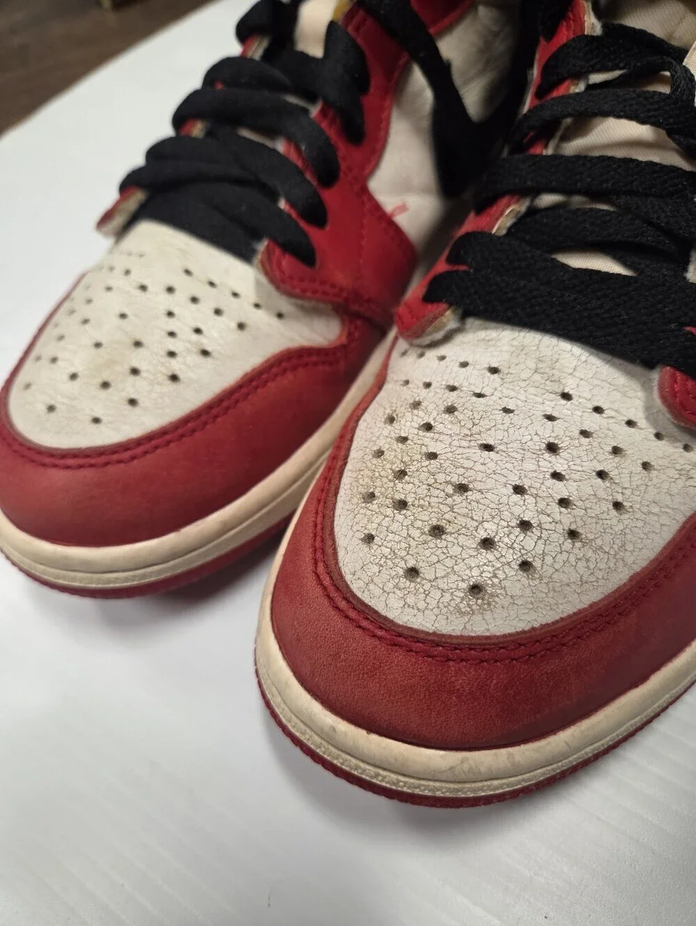 Jordan 1 Retro High OG Chicago Lost & Found 2022 DZ5485-612 Men Size 8 / Wm 9.5